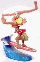 LND16014 Hodad & Surf Bunny Weird-Oh