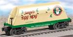 LNL6-26367 Santa's Egg Nog Flat Car with Container