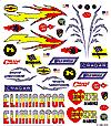 WOOPN314 Decals Hot Rod
