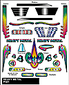 WOOPN321 Decals Heavy Metal