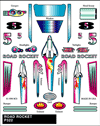 WOOPN322 Decals Road Rocket