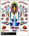 WOOPN323 Decals Horsepower